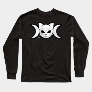 Moon Cat Long Sleeve T-Shirt